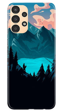 Mountains Mobile Back Case for Samsung Galaxy A13 (Design - 155)