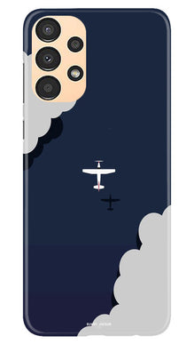 Clouds Plane Mobile Back Case for Samsung Galaxy A13 (Design - 165)