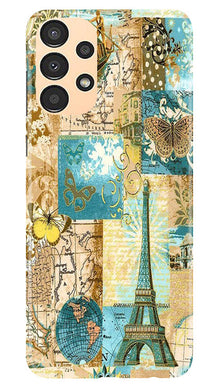 Travel Eiffel Tower Mobile Back Case for Samsung Galaxy A13 (Design - 175)