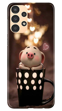 Cute Bunny Mobile Back Case for Samsung Galaxy A13 (Design - 182)