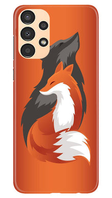 Wolf  Mobile Back Case for Samsung Galaxy A13 (Design - 193)