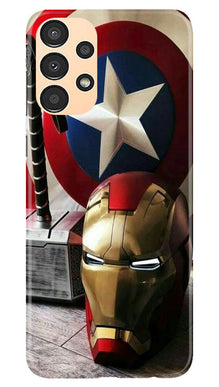 Ironman Captain America Mobile Back Case for Samsung Galaxy A13 (Design - 223)