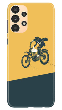 Bike Lovers Mobile Back Case for Samsung Galaxy A13 (Design - 225)