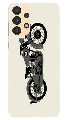 MotorCycle Mobile Back Case for Samsung Galaxy A13 (Design - 228)