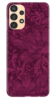 Purple Backround Mobile Back Case for Samsung Galaxy A13 (Design - 22)