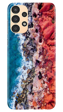 Sea Shore Mobile Back Case for Samsung Galaxy A13 (Design - 242)