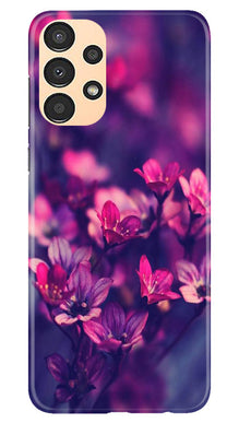 flowers Mobile Back Case for Samsung Galaxy A13 (Design - 25)
