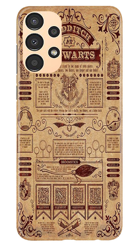 Hogwarts Mobile Back Case for Samsung Galaxy A13 (Design - 266)