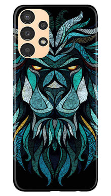 Lion Mobile Back Case for Samsung Galaxy A13 (Design - 276)