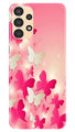 White Pick Butterflies Case for Samsung Galaxy A13