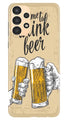 Drink Beer Mobile Back Case for Samsung Galaxy A13 (Design - 290)