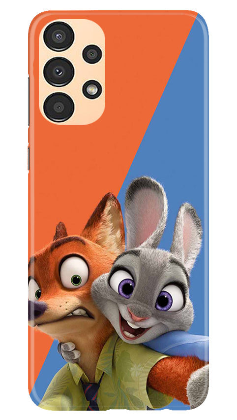 Cartoon Mobile Back Case for Samsung Galaxy A13 (Design - 306)