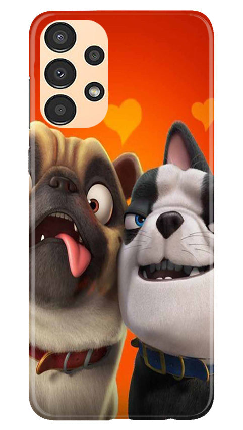 Dog Puppy Mobile Back Case for Samsung Galaxy A13 (Design - 310)