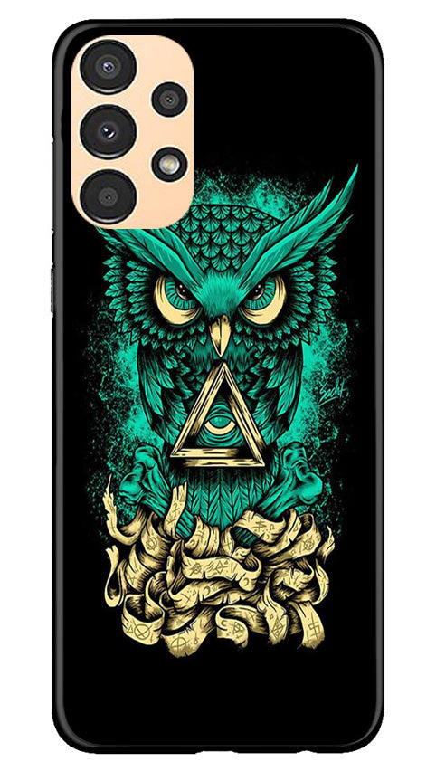 Owl Mobile Back Case for Samsung Galaxy A13 (Design - 317)