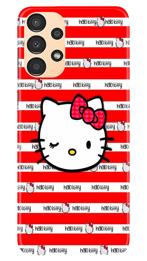 Hello Kitty Mobile Back Case for Samsung Galaxy A13 (Design - 323)