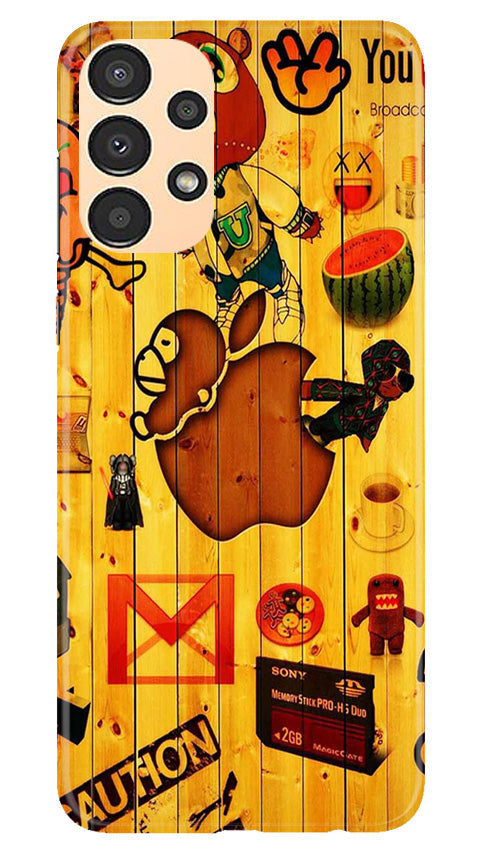 Wooden Texture Mobile Back Case for Samsung Galaxy A13 (Design - 326)