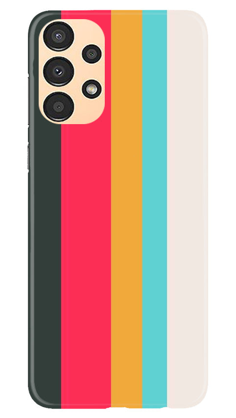 Color Pattern Mobile Back Case for Samsung Galaxy A13 (Design - 328)