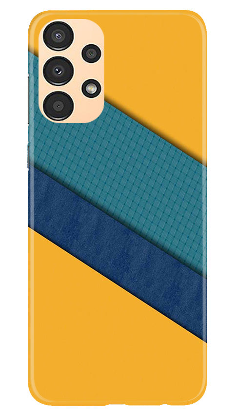 Diagonal Pattern Mobile Back Case for Samsung Galaxy A13 (Design - 329)