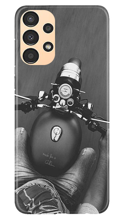 Royal Enfield Mobile Back Case for Samsung Galaxy A13 (Design - 341)