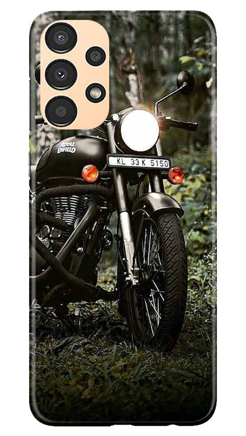 Royal Enfield Mobile Back Case for Samsung Galaxy A13 (Design - 343)