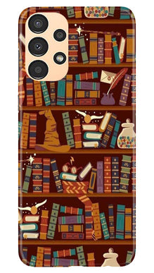 Book Shelf Mobile Back Case for Samsung Galaxy A13 (Design - 348)