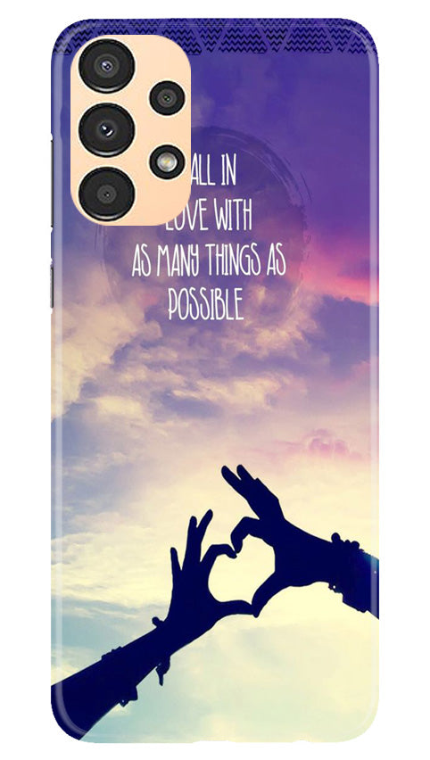 Fall in love Case for Samsung Galaxy A13