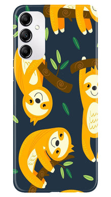 Racoon Pattern Mobile Back Case for Samsung Galaxy A14 5G (Design - 2)