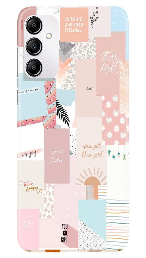 Shinny Blue Background Case for Samsung Galaxy M14 5G