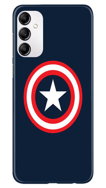 Captain America Mobile Back Case for Samsung Galaxy A14 5G (Design - 42)