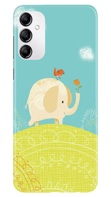 Elephant Painting Mobile Back Case for Samsung Galaxy A14 5G (Design - 46)