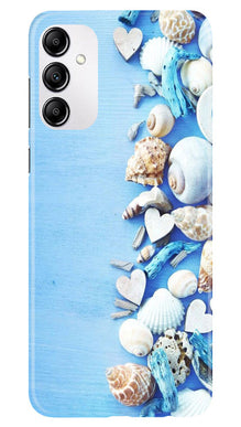 Sea Shells2 Mobile Back Case for Samsung Galaxy M14 5G (Design - 64)
