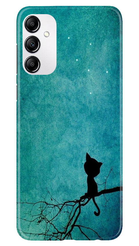 Moon cat Case for Samsung Galaxy M14 5G