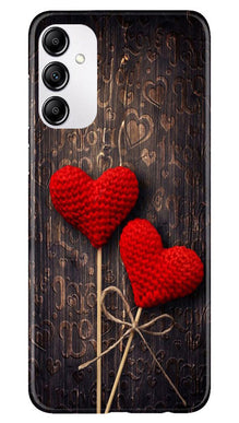 Red Hearts Mobile Back Case for Samsung Galaxy A14 5G (Design - 80)