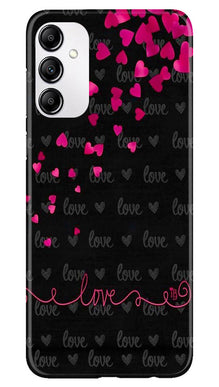 Love in Air Mobile Back Case for Samsung Galaxy A14 5G (Design - 89)