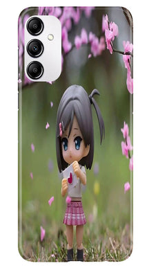 Cute Girl Mobile Back Case for Samsung Galaxy A14 5G (Design - 92)