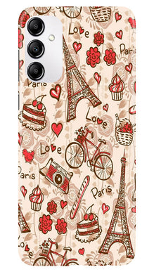 Love Paris Mobile Back Case for Samsung Galaxy M14 5G  (Design - 103)