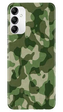 Army Camouflage Mobile Back Case for Samsung Galaxy M14 5G  (Design - 106)