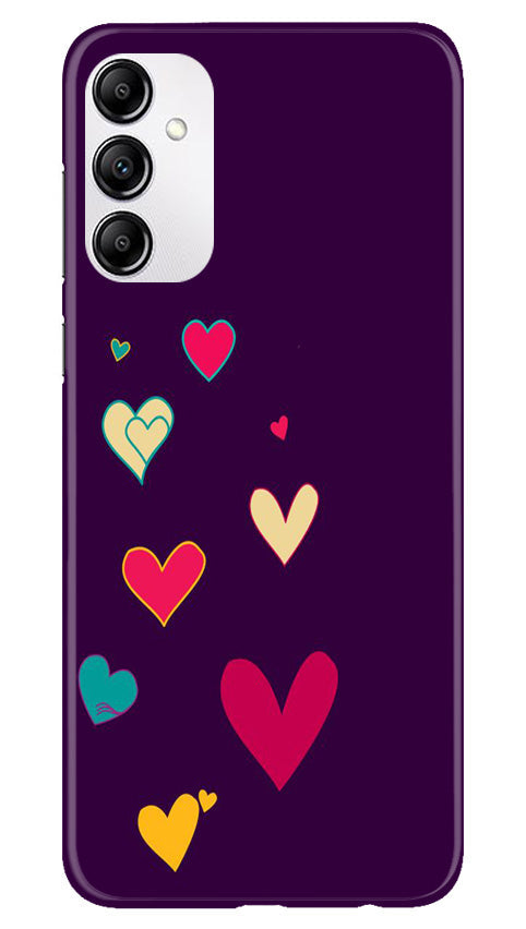 Purple Background Case for Samsung Galaxy A14 5G  (Design - 107)