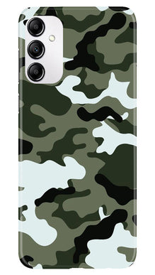 Army Camouflage Mobile Back Case for Samsung Galaxy M14 5G  (Design - 108)
