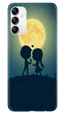 Love Couple Mobile Back Case for Samsung Galaxy M14 5G  (Design - 109)