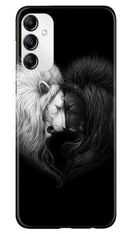 Dark White Lion Case for Samsung Galaxy M14 5G(Design - 140)