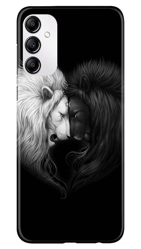 Dark White Lion Case for Samsung Galaxy M14 5G  (Design - 140)