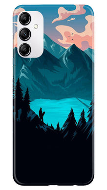 Mountains Mobile Back Case for Samsung Galaxy M14 5G (Design - 155)