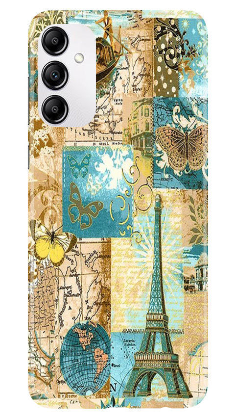 Travel Eiffel Tower Case for Samsung Galaxy A14 5G (Design No. 175)
