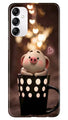 Cute Bunny Case for Samsung Galaxy M14 5G (Design No. 182)