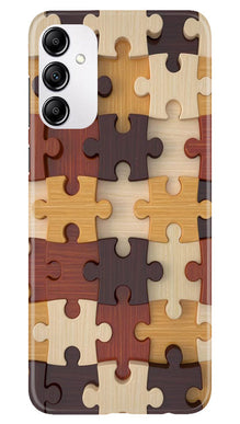Puzzle Pattern Mobile Back Case for Samsung Galaxy A14 5G (Design - 186)