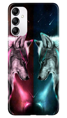 Wolf fight Mobile Back Case for Samsung Galaxy A14 5G (Design - 190)