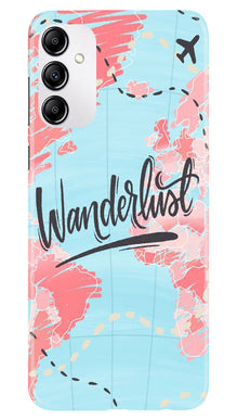 Wonderlust Travel Mobile Back Case for Samsung Galaxy A14 5G (Design - 192)