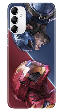 Ironman Captain America Mobile Back Case for Samsung Galaxy A14 5G (Design - 214)