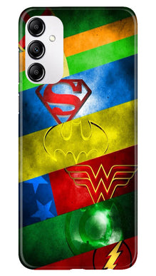 Superheros Logo Mobile Back Case for Samsung Galaxy A14 5G (Design - 220)